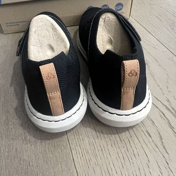 Clarks Step Urbanrace Cloudsteppers Black Slip On Sneakers Mens US 8 - Picture 9 of 14